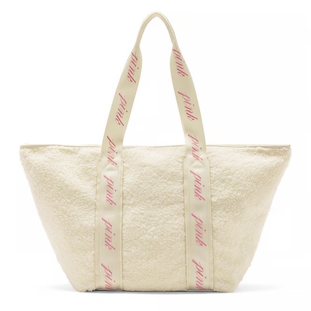 Victoria’s Secrets Cozy-Plush New Tote Bag